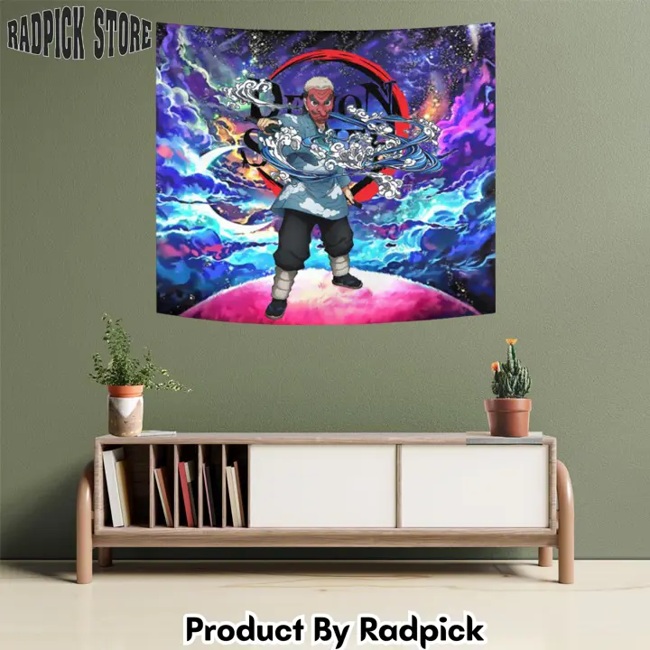 Sakonji urokodaki tapestry custom galaxy anime wall decor  rp5943870